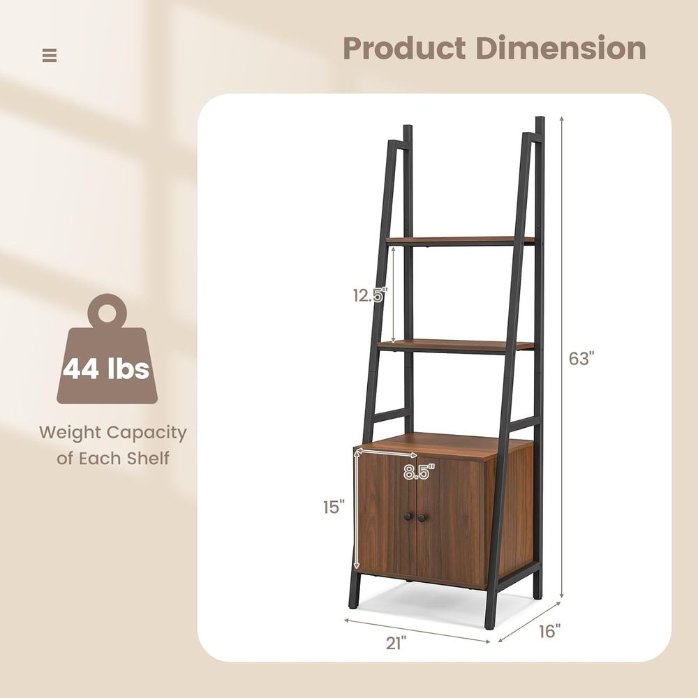 kula 4-Tier Ladder Shel with C - Storage ulasan dan harga