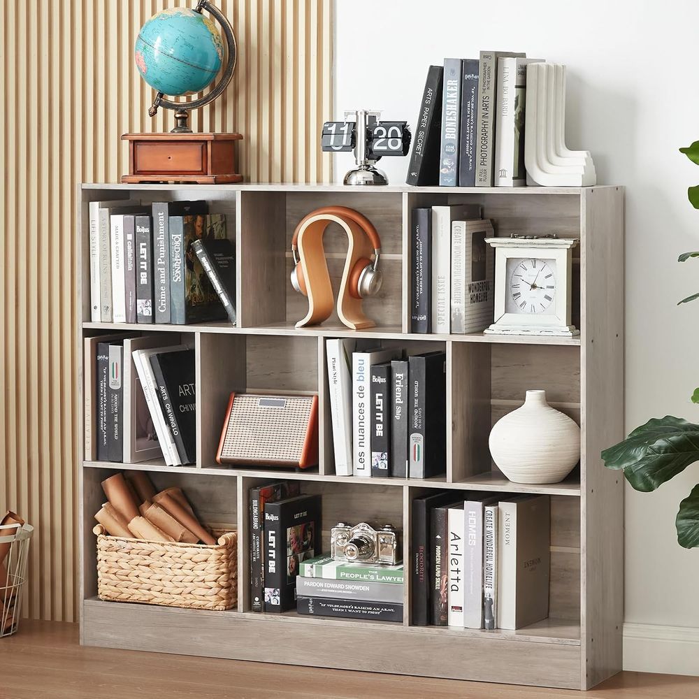 LEYAOYAO 10 Cube Bookshel with - Storage ulasan dan harga