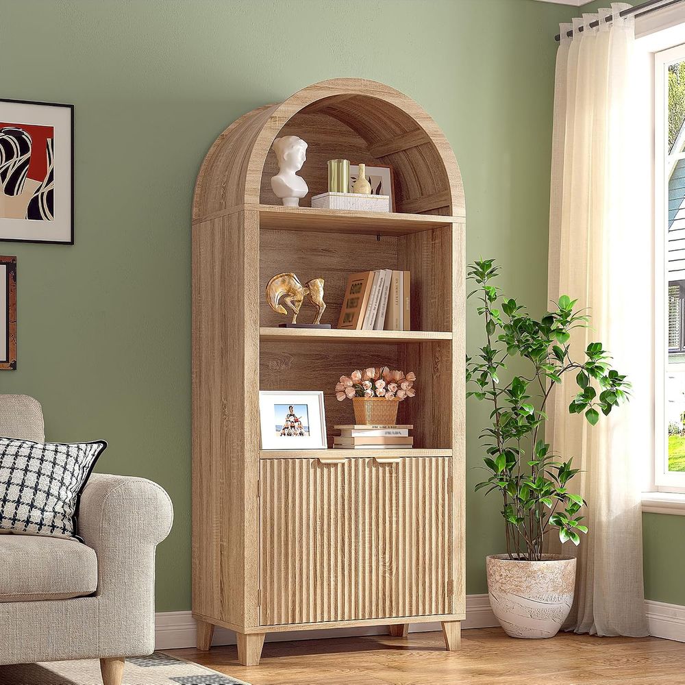 Arched Cabinet, 5-Tier Storage - Storage ulasan dan harga
