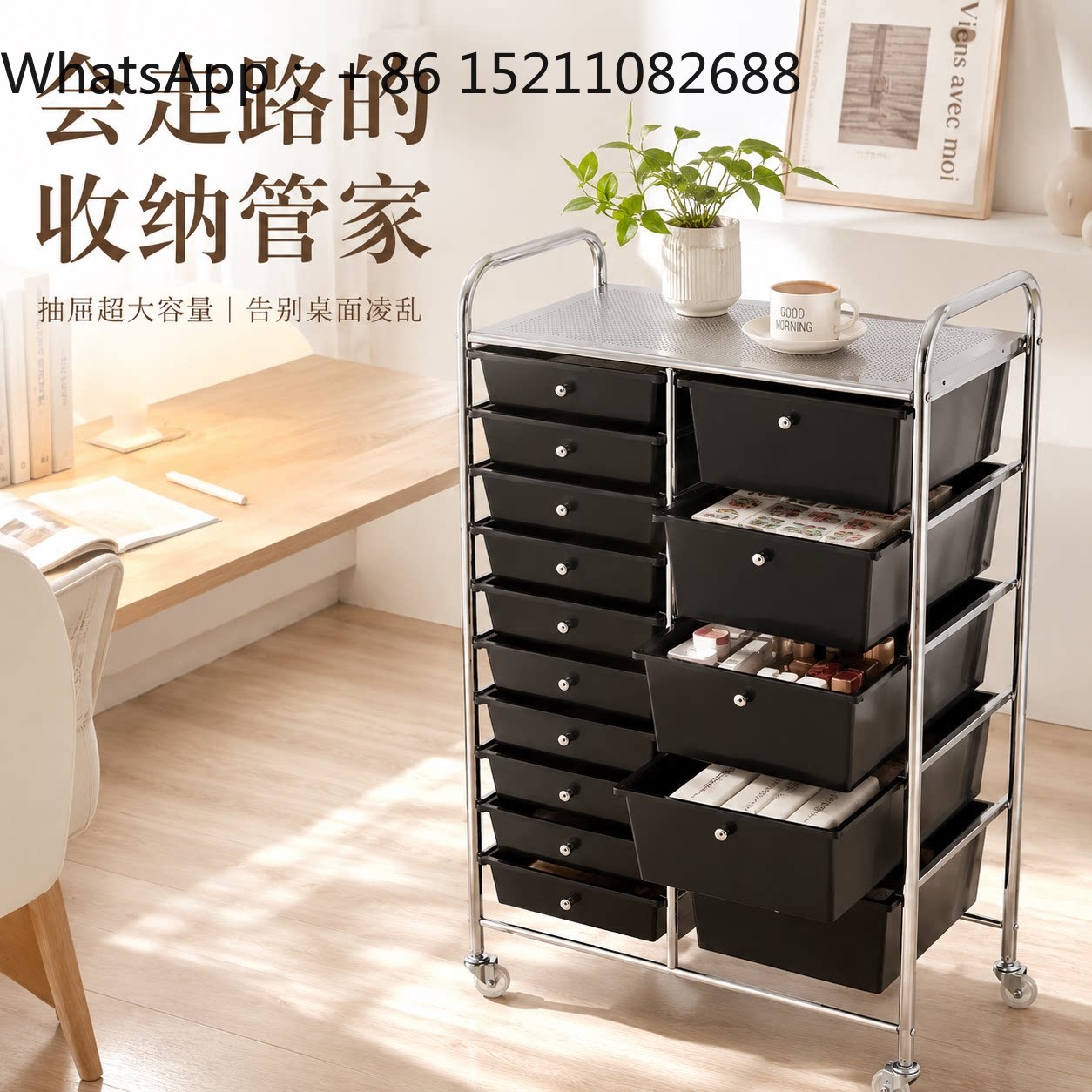 SCY mobile chest drawer cosmet - Storage ulasan dan harga